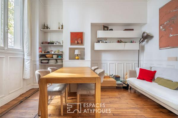 Appartement et local avec cour privative