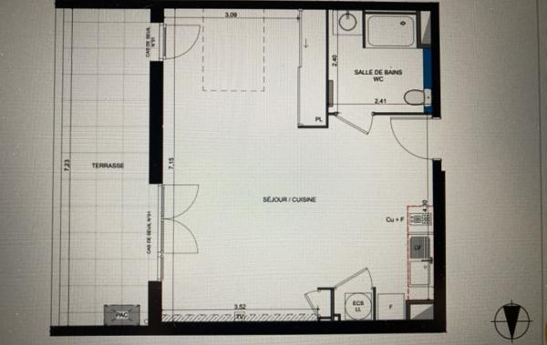 Vente Appartement P1 Beziers