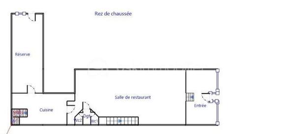 Immeuble mixte de 251 m²
