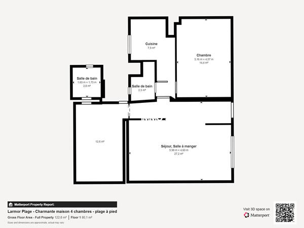 Vente maison à Larmor-Plage, 5 pièces 77m²