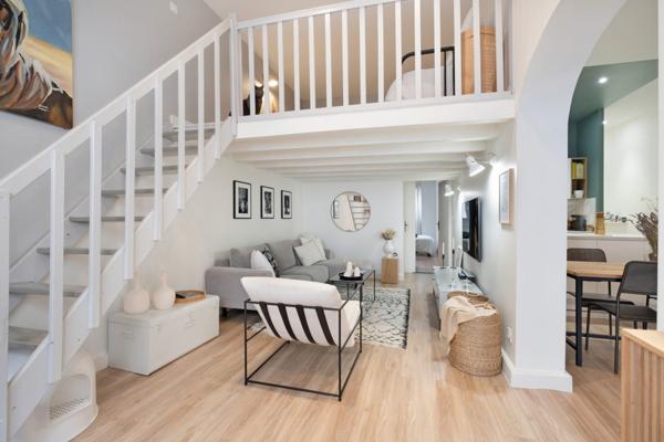 Appartement rénové et meublé