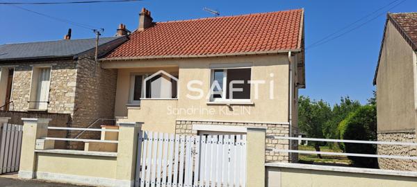 Maison, 3 pièces avec sous sol total et jardin