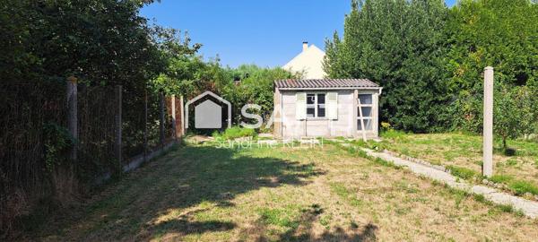 Maison, 3 pièces avec sous sol total et jardin