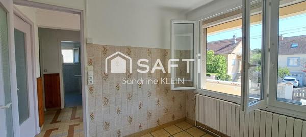 Maison, 3 pièces avec sous sol total et jardin