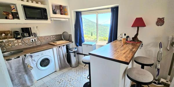 Cocon douillet avec terrasse et vue dégagée