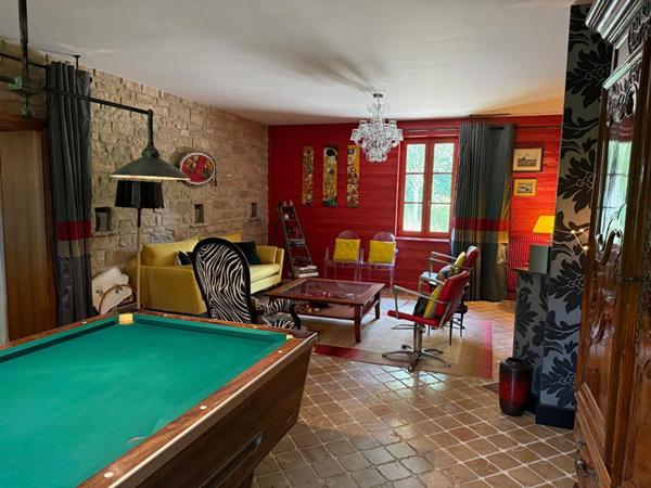 longère  authentique de prestige avec parc crée par un maitre artisan paysagé Saint Marcel 8 pièce(s) 278 m2