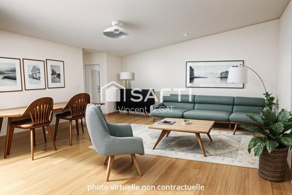 APPARTEMENT 3 PIECES 2 PARKINGS RER D