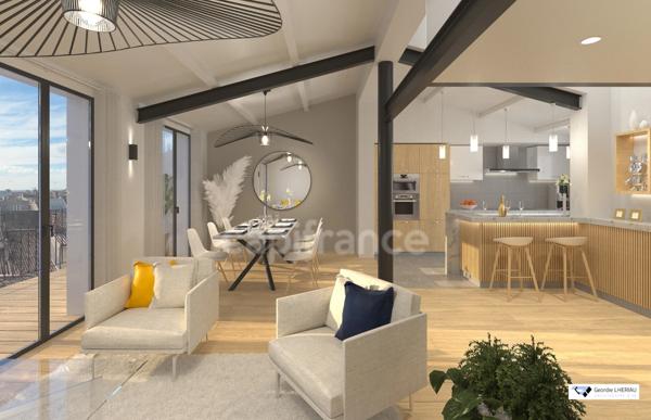 AIX EN PROVENCE PRECHEURS - Duplex dernier étage- Terrasses - Ascenseur Garage et projet 3D