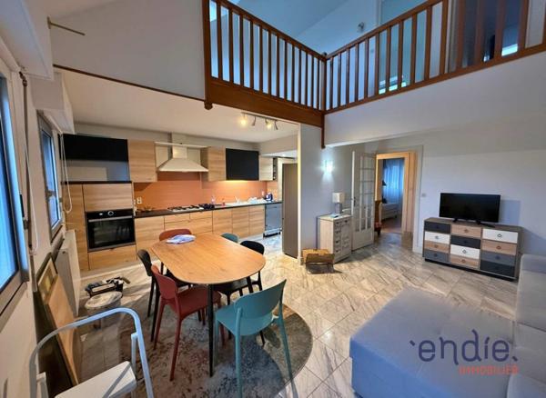 À louer – Appartement T4 duplex meublé lumineux Kerfeunteun