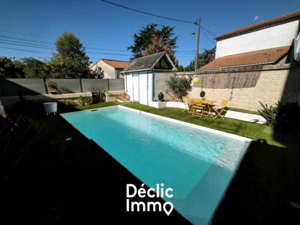 Vente maison de caractère Niort, 192m² 6 pièces 344 850€ avec piscine