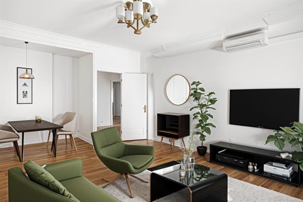 Appartement GRENOBLE - 3-4 pièces - 2 chambres - 88.28 m2 - 2 balcons