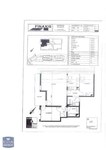 Appartement à louer 3 pièces 63.78m² Neufchâtel-en-Bray (76270)