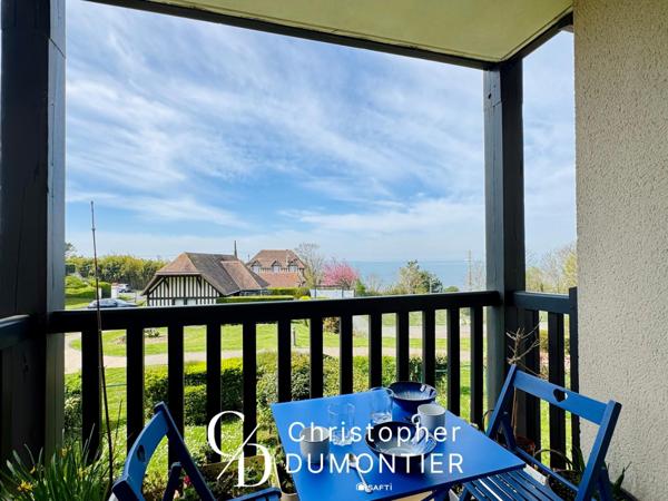 TROUVILLE SUR MER - VUE MER - TENNIS