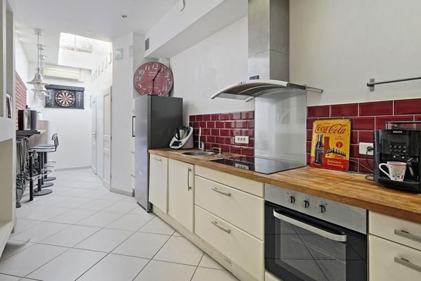 Maison de ville repensée par un architecte