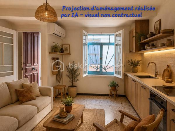 Maison de village pleine de charme à Torreilles – 86 m²
À seulement 10 minutes des plages, découvrez cette authentique maison de village de 86 m² située au cœur de Torreilles.
Elle offre 5 pièces, dont 2 chambres et 2 pièces supplémentaires pouvant être aménagées en bureau, dressing, atelier ou selon vos envies.
Carreaux de ciment, escalier ancien, volumes atypiques… la maison a conservé tout son cachet et offre un beau potentiel de rénovation.
Des travaux sont à prévoir, notamment concernant l’électricité, le chauffage et le rafraîchissement général, pour créer un intérieur à votre image.
Les + : • 86 m² habitables
• 5 pièces
• 2 chambres + 2 pièces polyvalentes
• Charme de l’ancien
• Fort potentiel
• À moins de 10 minutes de Torreilles Plage
• Village vivant et recherché
Une belle opportunité pour les amoureux de l’ancien et des projets de rénovation, entre mer et traditions catalanes.
Certaines photos présentées ont été retravaillées à l’aide de l’intelligence artificielle afin d’illustrer des possibilités d’aménagement. Elles sont non contractuelles.