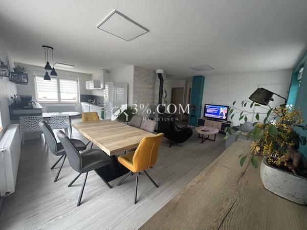 maison rénovée avec 75m²-2ch et 75m² de sous-sol à Lunéville Lunéville (54300)