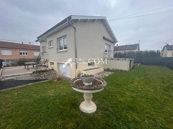 maison rénovée avec 75m²-2ch et 75m² de sous-sol à Lunéville Lunéville (54300)