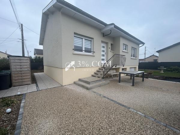 maison rénovée avec 75m²-2ch et 75m² de sous-sol à Lunéville Lunéville (54300)