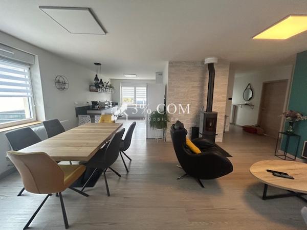 maison rénovée avec 75m²-2ch et 75m² de sous-sol à Lunéville Lunéville (54300)