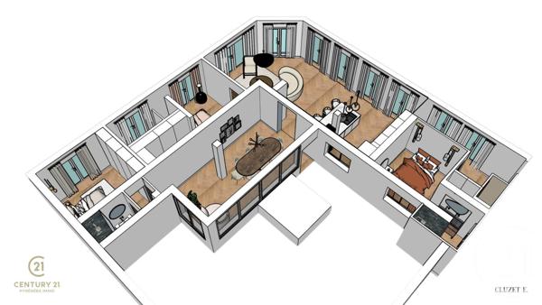 Appartement F4 à vendre  4 pièces - 120 m2 BAGNERES DE LUCHON - 31