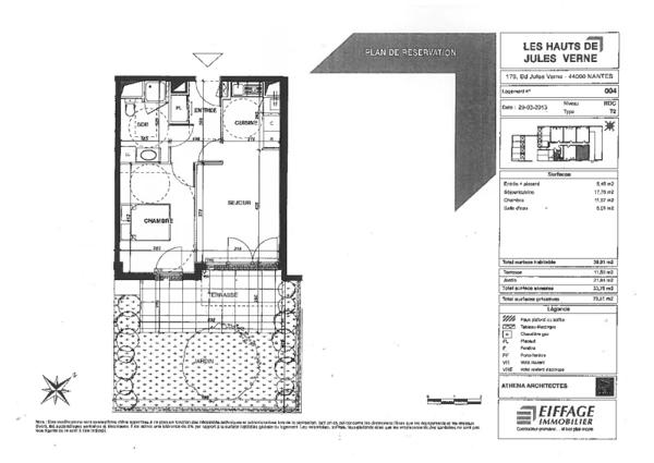 Appartement à louer à Nantes (44300)