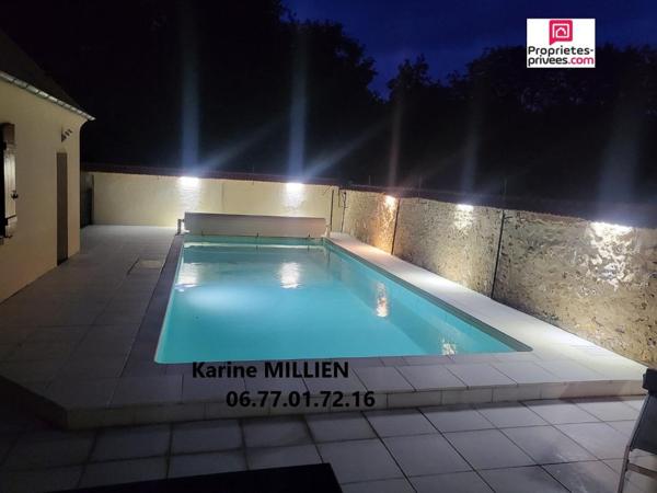 VILLEMEUX SUR EURE 28210 Maison individuelle avec piscine - 1 étage - 4 chambres - Garage - Terrain - 420 000  HAI