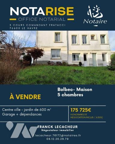 Maison 5 chambres Bolbec