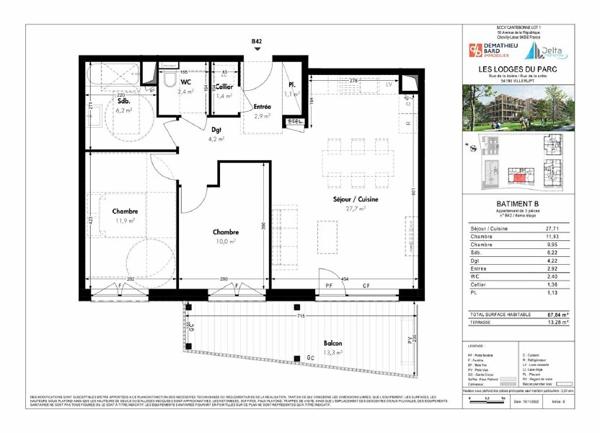 Appartement à vendre  3 pièces • 67,84 m2 Villerupt
