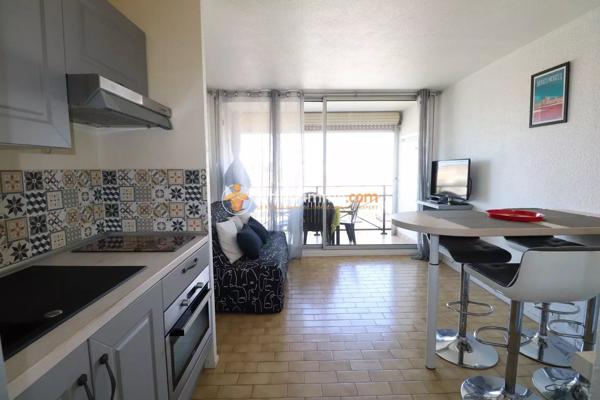 Vente                                                      Appartement
                        
                     1 pièces                      23 m2                     à Le Grau-du-Roi