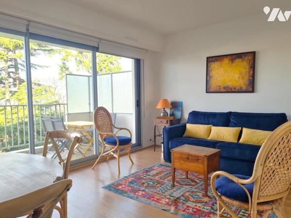 NANTES - PROCE-MONSELET - Agréable appartement avec terrasse de type 2, parking et cave