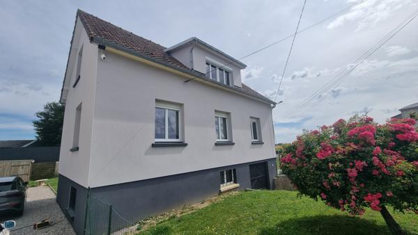 Friville-Escarbotin (80130) maison à vendre Friville-Escarbotin 93 m² proche du centre ville