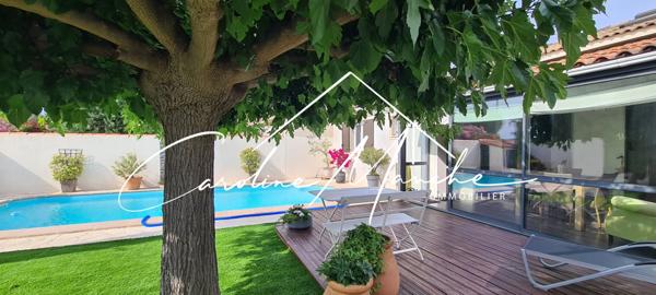 Maison mitoyenne T5 de 100m² de plain pied + garage