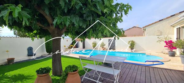 Maison mitoyenne T5 de 100m² de plain pied + garage