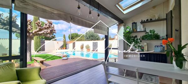 Maison mitoyenne T5 de 100m² de plain pied + garage