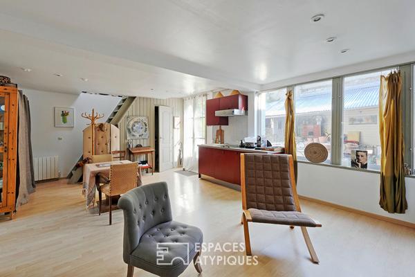 Maison de campagne et ses dépendances dans un écrin de verdure