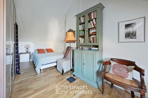 Maison de campagne et ses dépendances dans un écrin de verdure