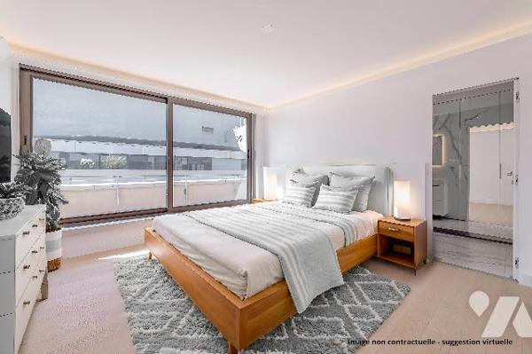 Rare : 2 pièces rénové avec terrasse plein ciel, dernier étage, vue monumentale