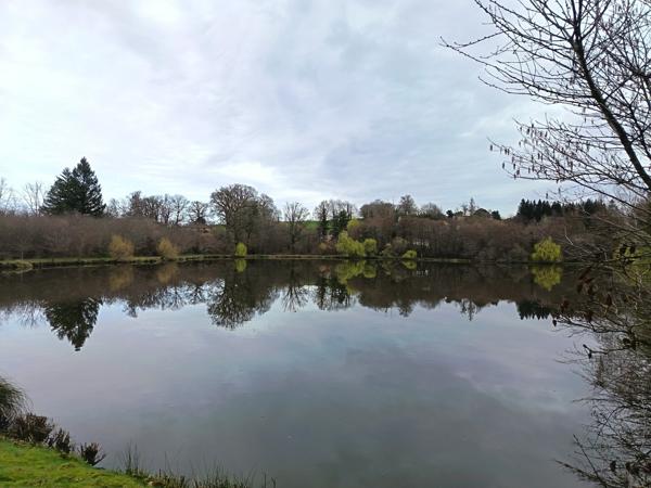 87350 PANAZOL - Propriété de 6 hectares avec 4 étangs. 128 000 €