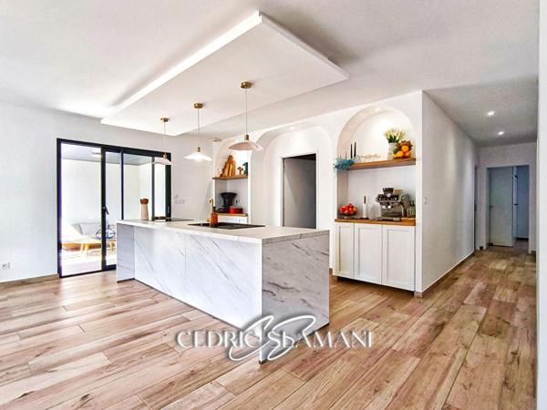 MAISON 124 M2, 3 CHAMBRES, SALON, CUISINE, GARAGE, JARDIN, TERRASSE, 2 WC, SDB, SALLE D EAU