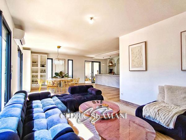 MAISON 124 M2, 3 CHAMBRES, SALON, CUISINE, GARAGE, JARDIN, TERRASSE, 2 WC, SDB, SALLE D EAU