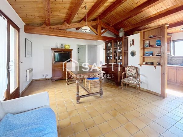 Charmante maison de 55m², une véranda, deux chambres