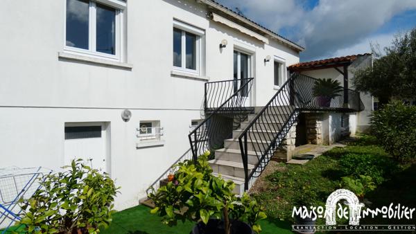 Vente Maison familiale - 95m² - Jardin et double garage - Quartier recherché du Champ de Foire à COGNAC