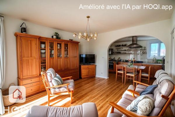Maison 3 chambres - Garage 40 m² -Terrain 455 m² -Proche centre village
