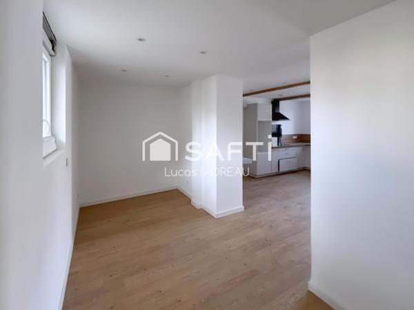 Maison de ville d'environ 80m2 avec jardin