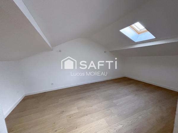 Maison de ville d'environ 80m2 avec jardin