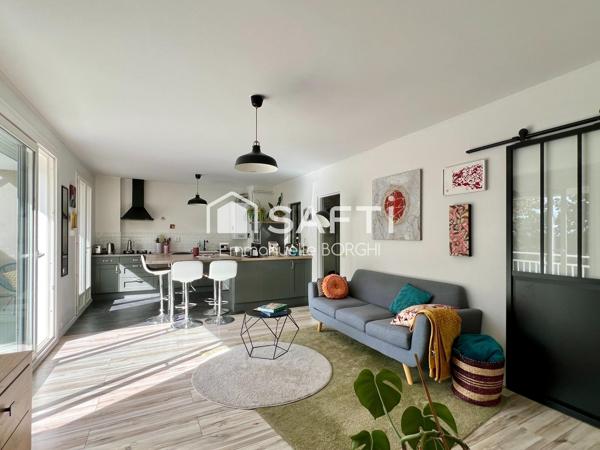 Appartement 4 chambres, balcon, parking