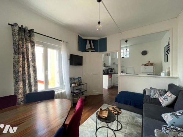 SAINT-MALO - Rochebonne - Maison 53 m² - 2 chambres - Dépendance aménagée - À 400 m de la mer