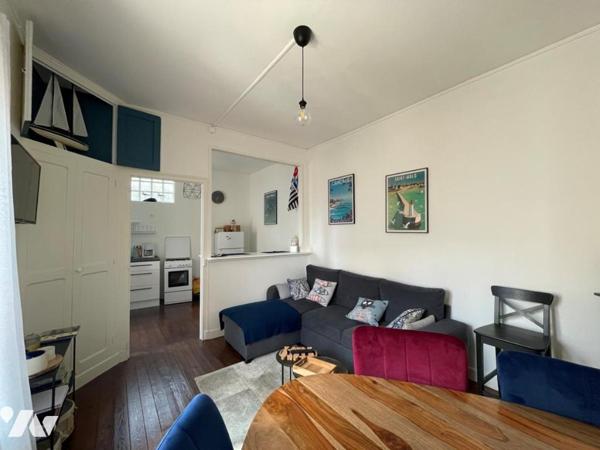 SAINT-MALO - Rochebonne - Maison 53 m² - 2 chambres - Dépendance aménagée - À 400 m de la mer
