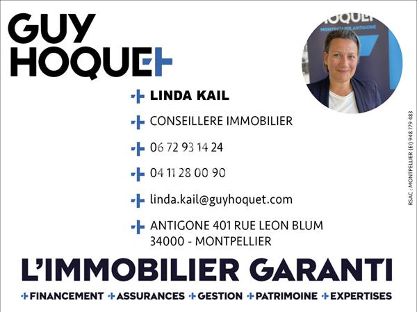 Appartement Montpellier Méditerranée T2 de 32 m² - balcon, parking