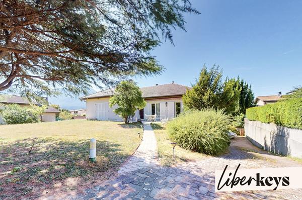 EYBENS – Maison familiale de 120 m² sur 1 070 m² de terrain, sous-sol complet et combles aménageables